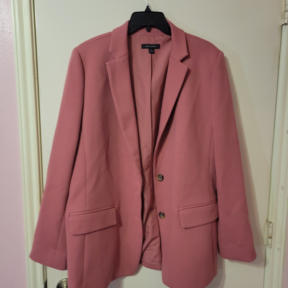 Ann Taylor Blush Pink Jacket